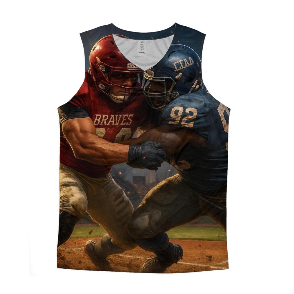 Clash Of The Diamond Gridiron custom tank tops