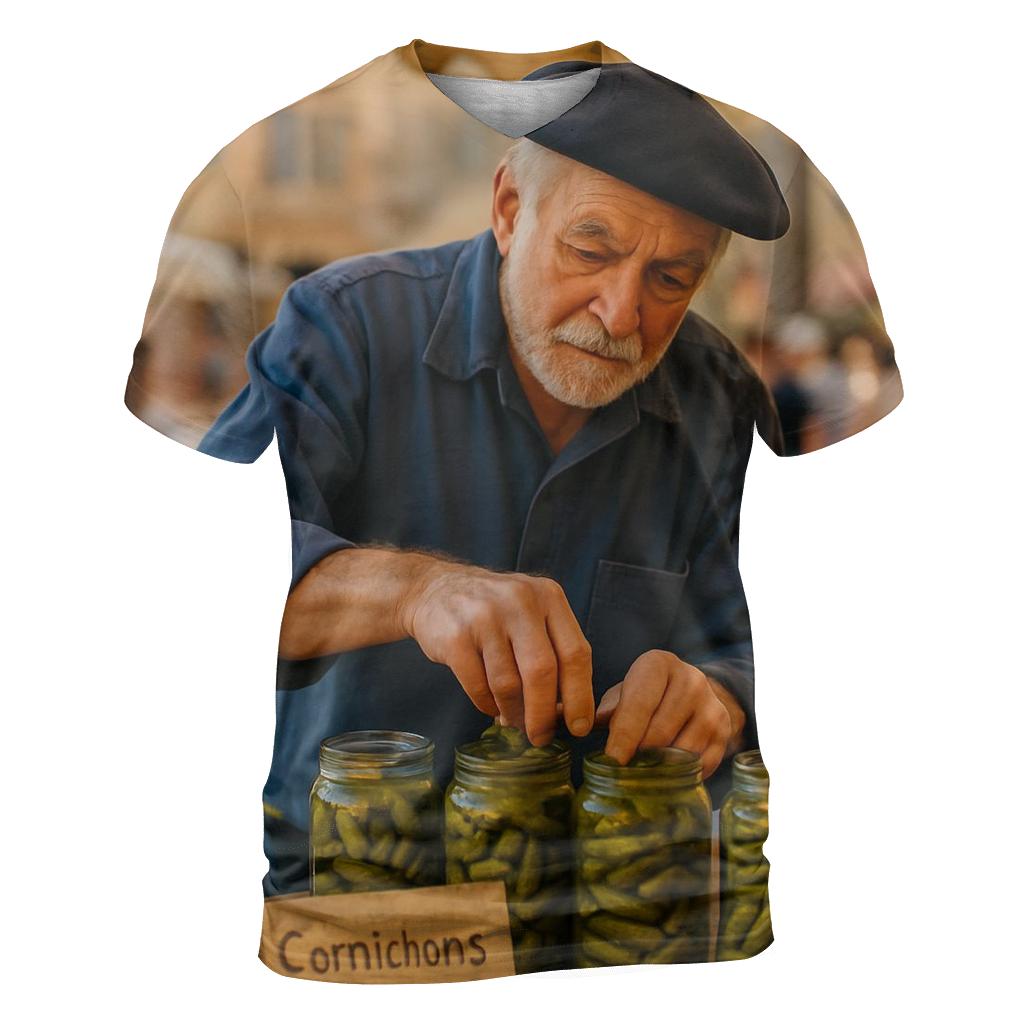 Market Cornichon Conservatory custom all-over print shirts