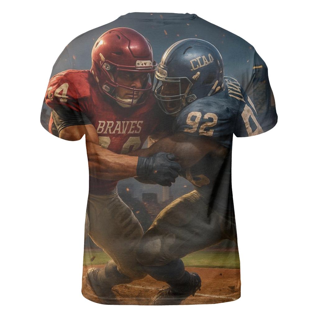Clash Of The Diamond Gridiron personalized full print shirts