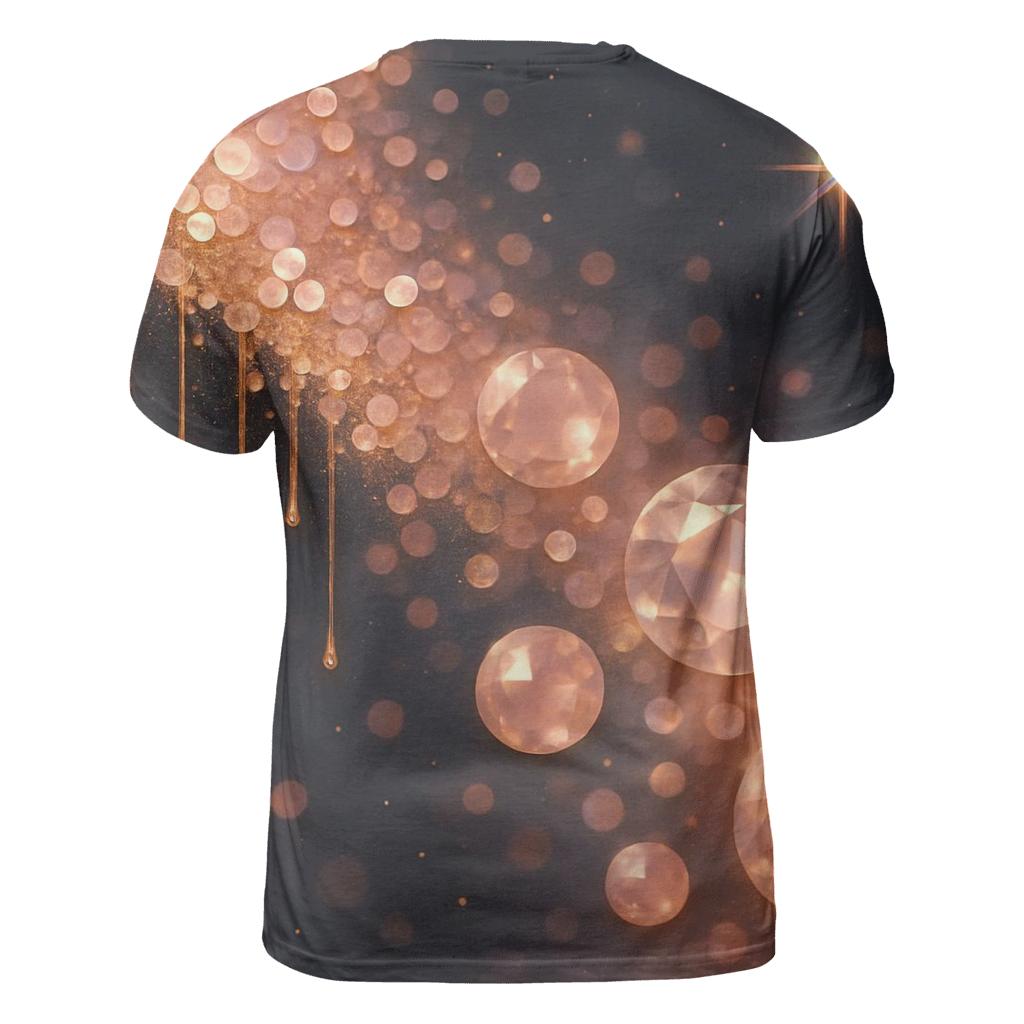 Celestial Sequin Cascade personalized full print shirts