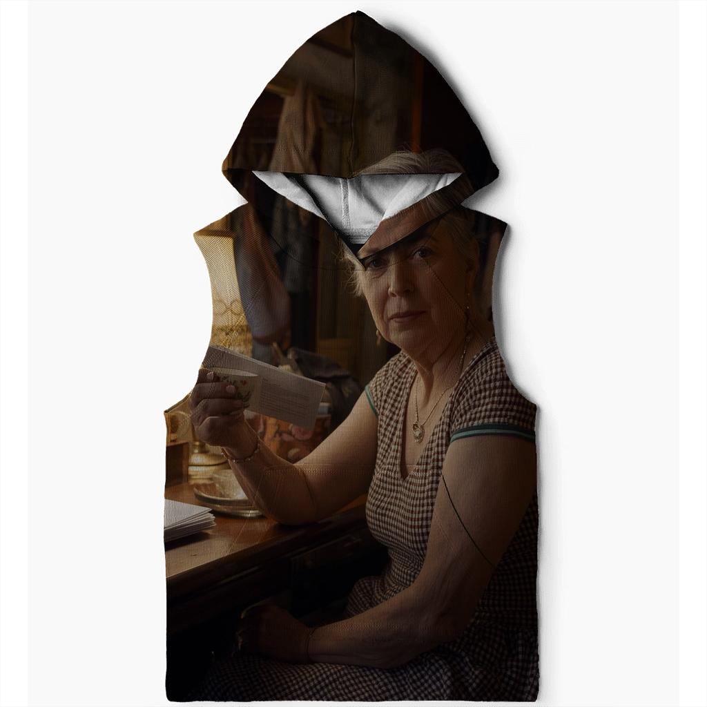 Polly Holliday Backstage Tea Rehearsal lightweight hoodies