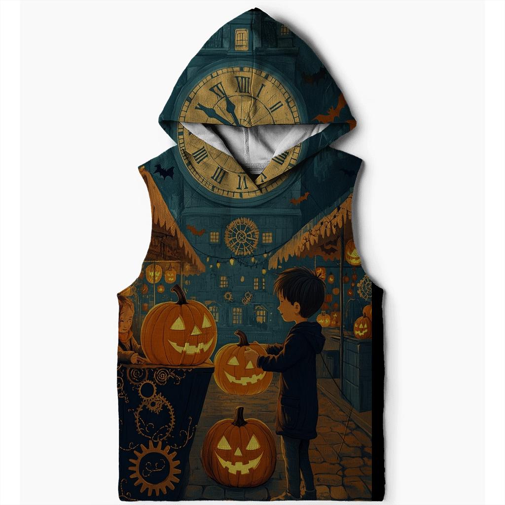 Lantern Market Of Clockwork Pumpkins hoodie designs