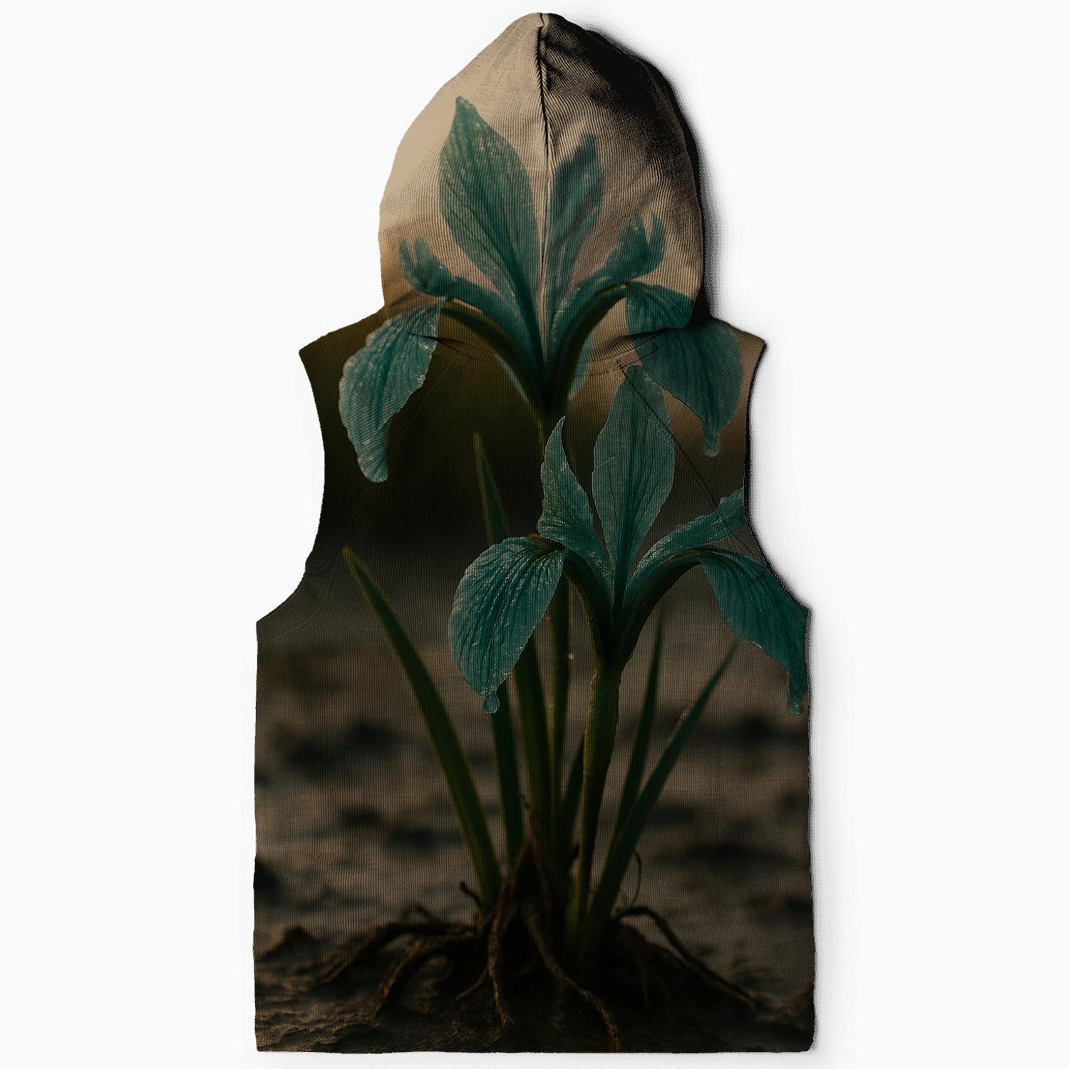 Dawn Petals Of The Salt Marsh Iris heavyweight hoodies