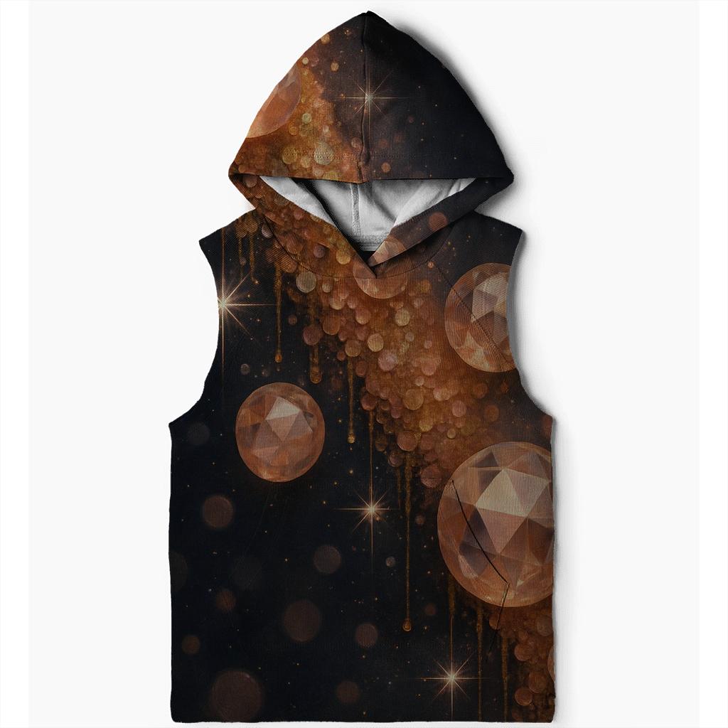 Celestial Sequin Cascade custom hoodies