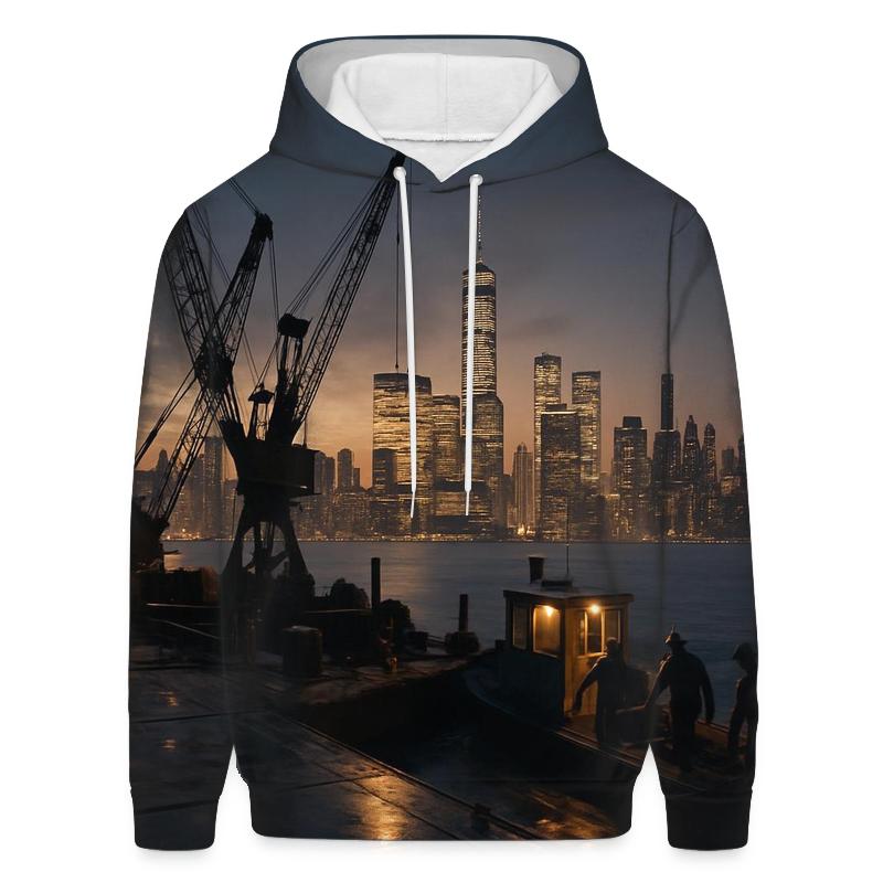 Hudson Twilight Construction Vista designer hoodies