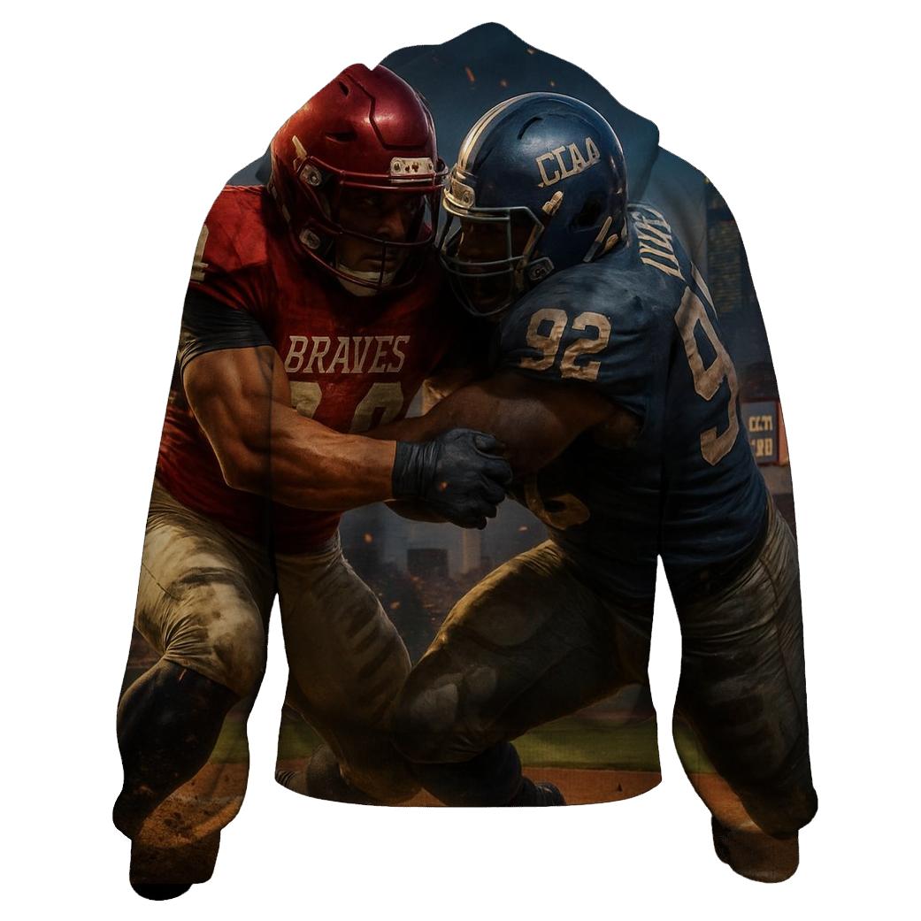 Clash Of The Diamond Gridiron pullover hoodies