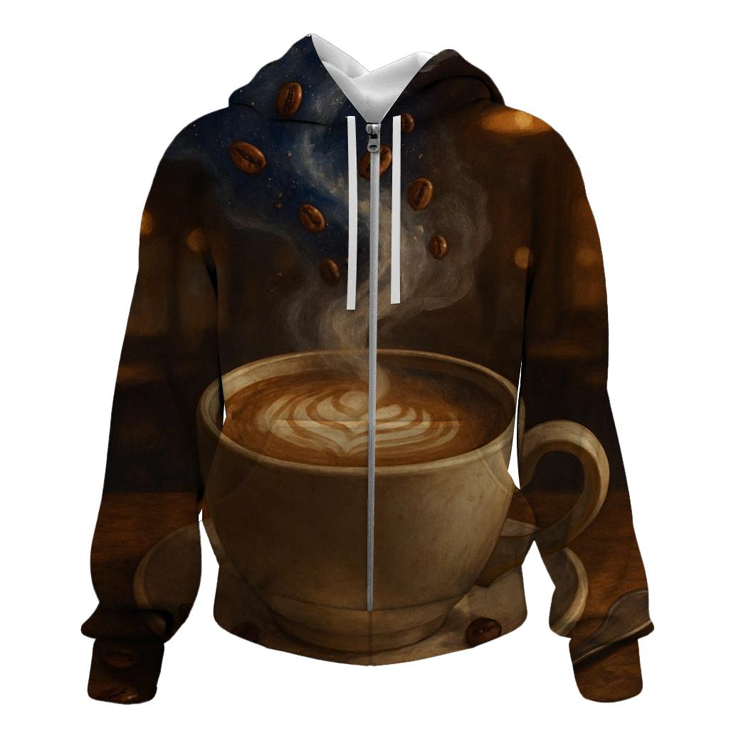 Nebula Brew Mosaic graphic hoodies