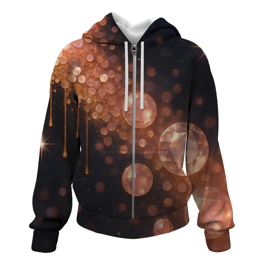 Celestial Sequin Cascade hoodie designs