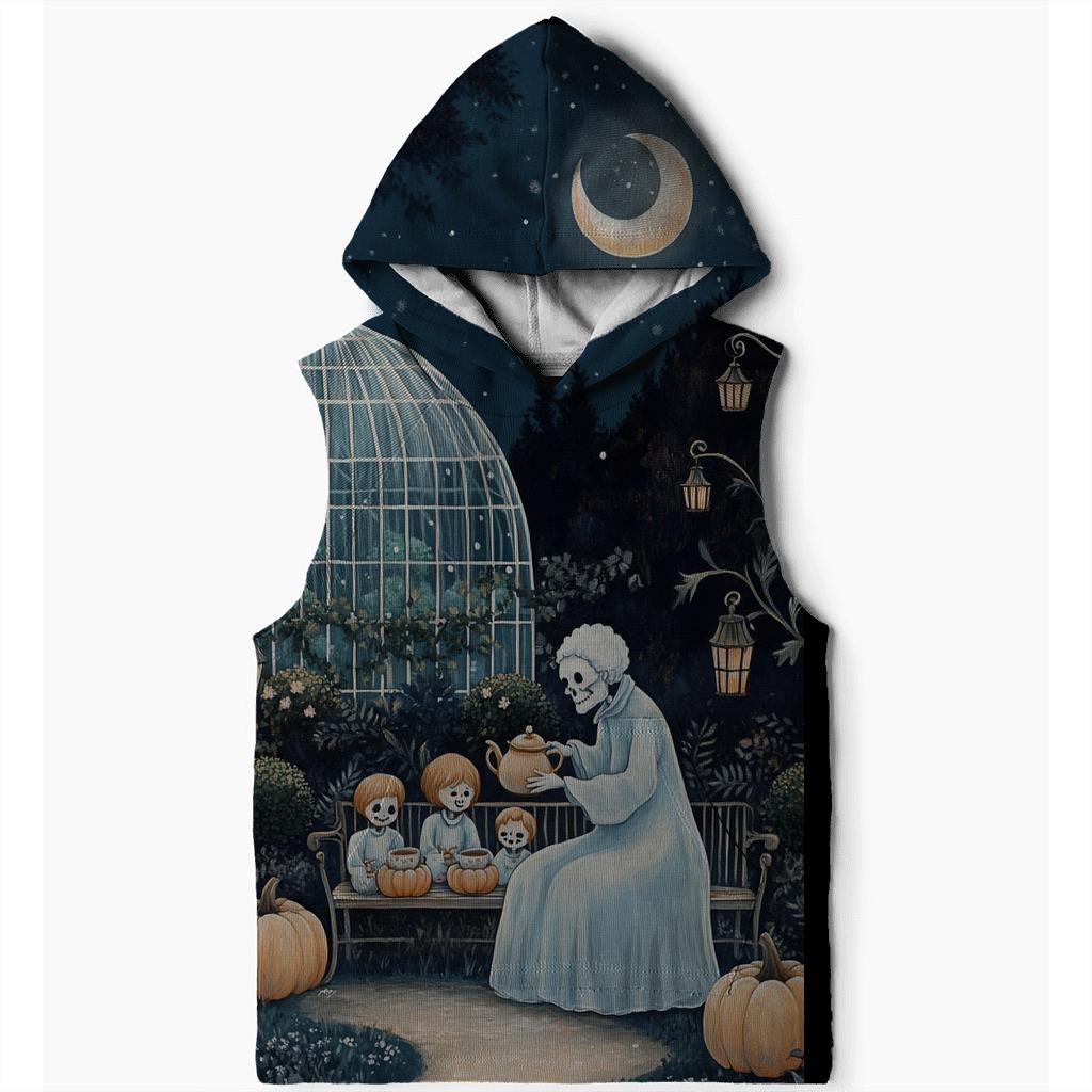 Ghostly Tea With The Moon Gardener custom hoodies