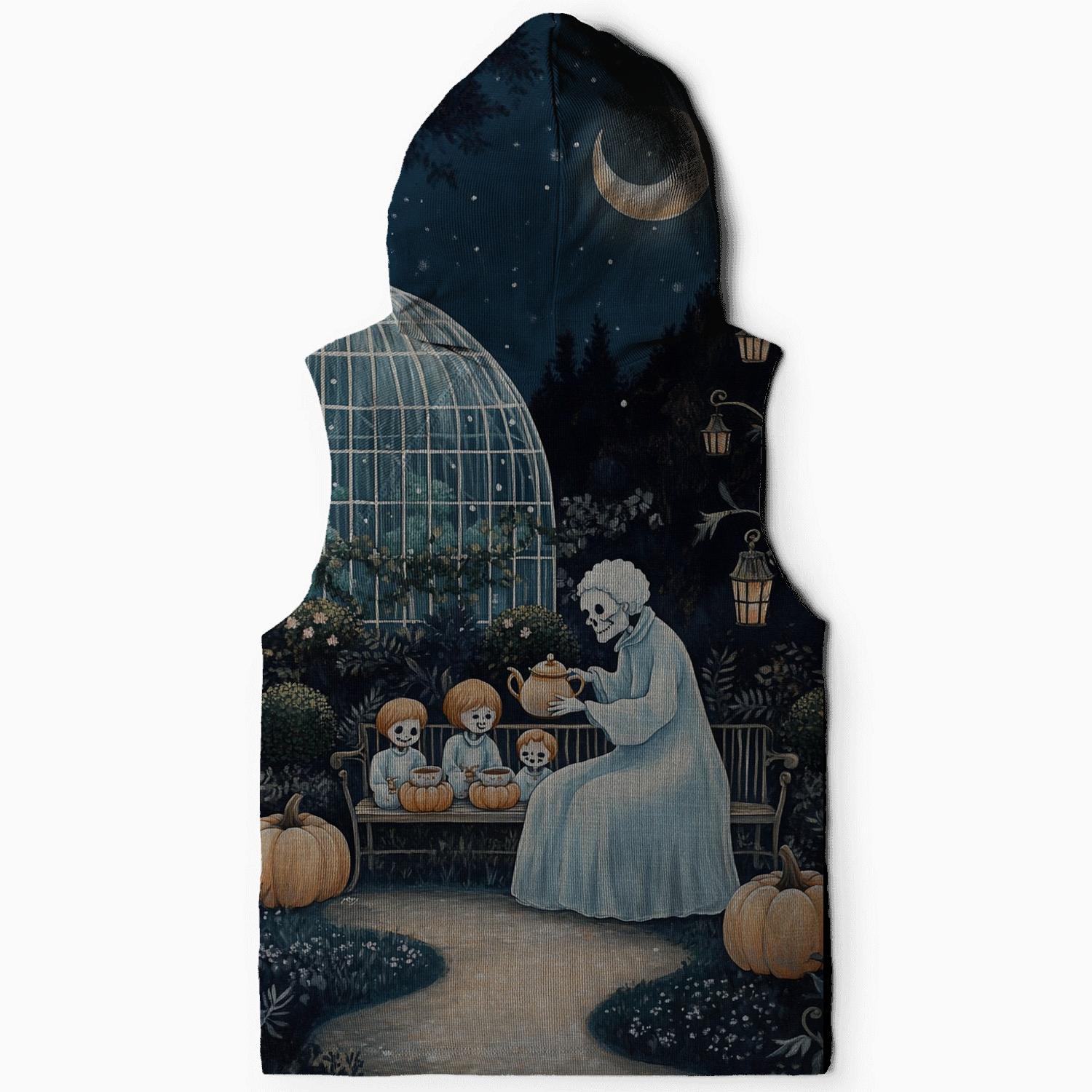 Ghostly Tea With The Moon Gardener custom hoodies