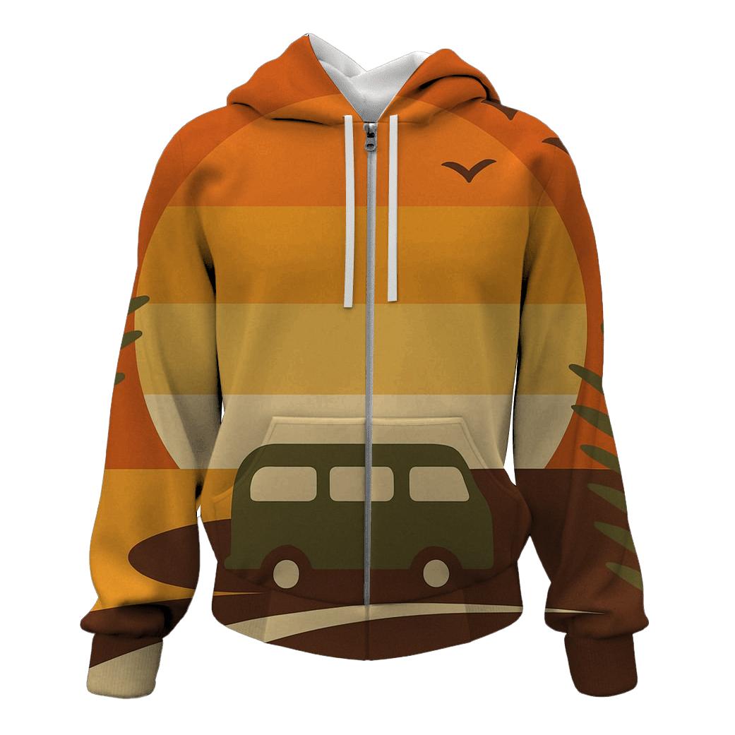 Sunset Groove Horizon hoodies fashion