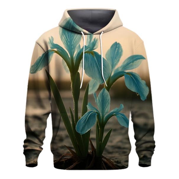 Dawn Petals Of The Salt Marsh Iris custom hoodies