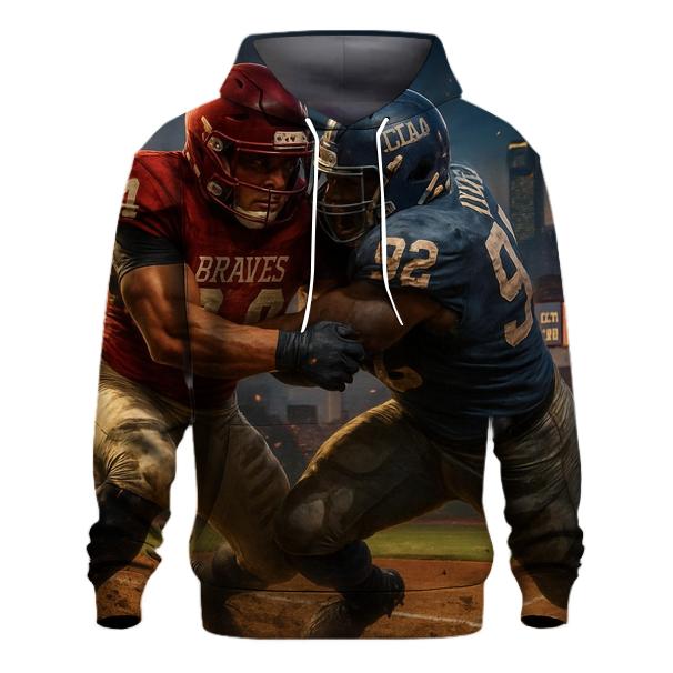 Clash Of The Diamond Gridiron lightweight hoodies