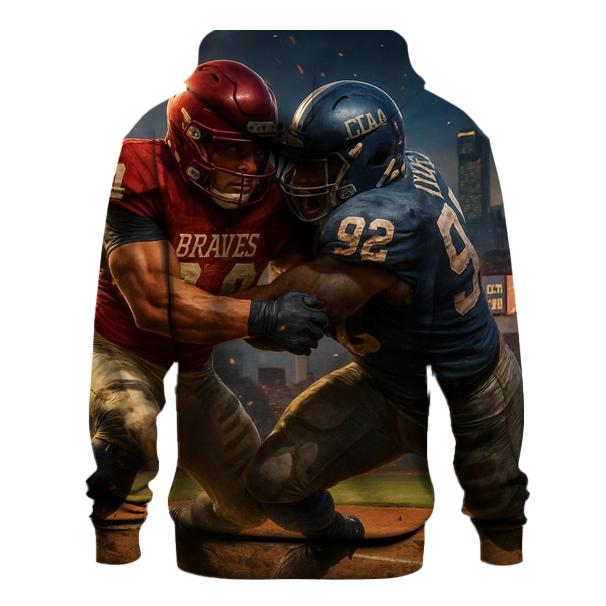 Clash Of The Diamond Gridiron lightweight hoodies