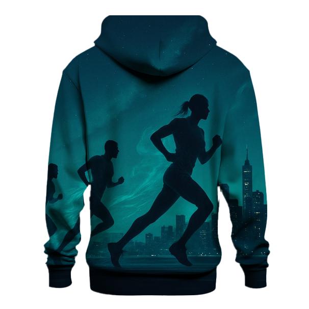 Midnight Marathon Skyline hoodie trends