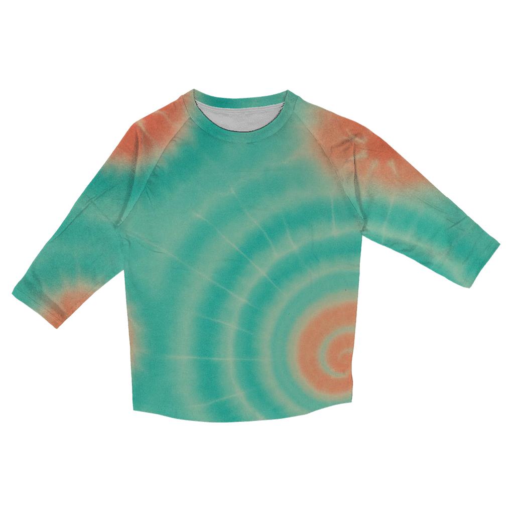 Solar Spiral Kumo Panel fashion 3/4 sleeve shirts