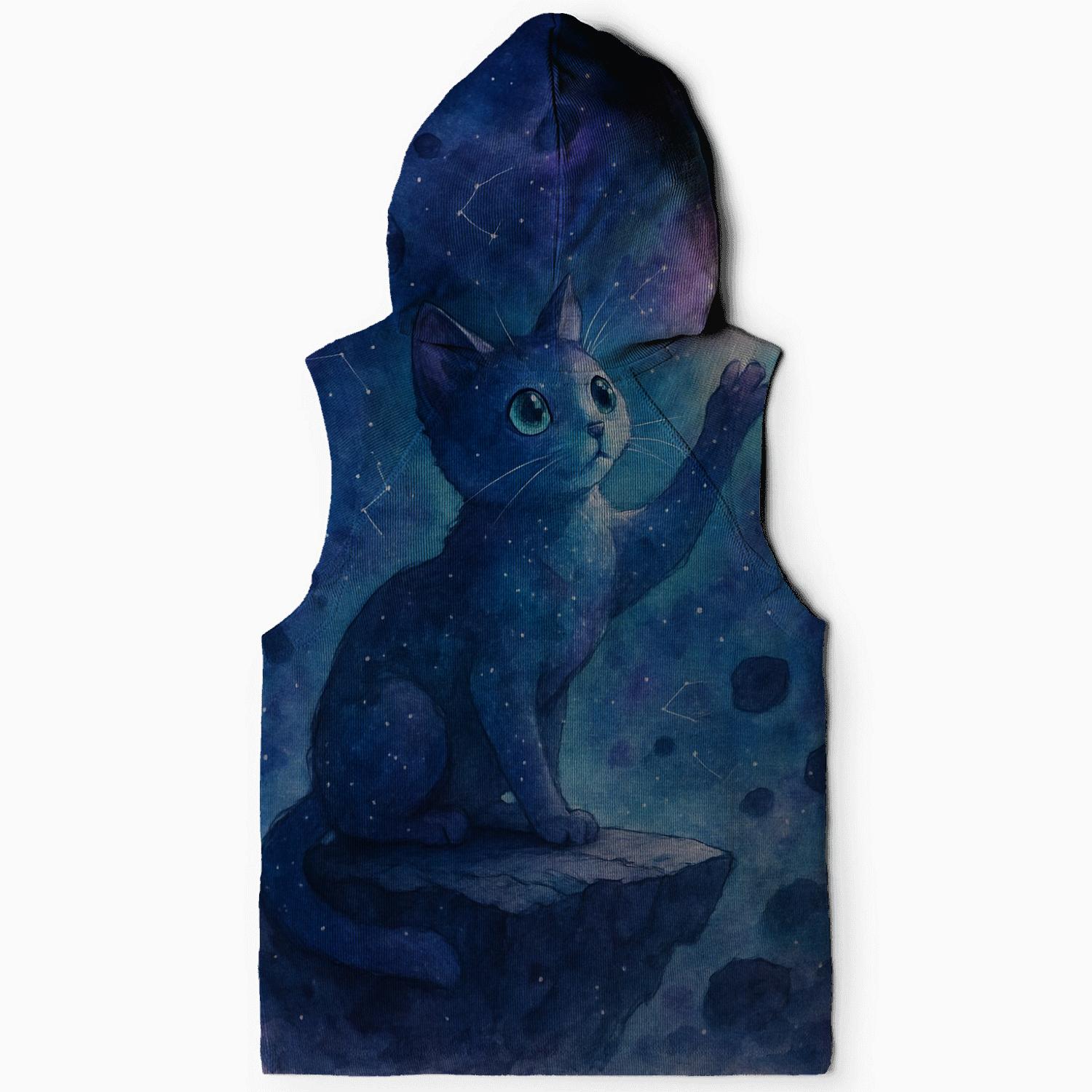 Nebula Watcher Cat custom hoodies