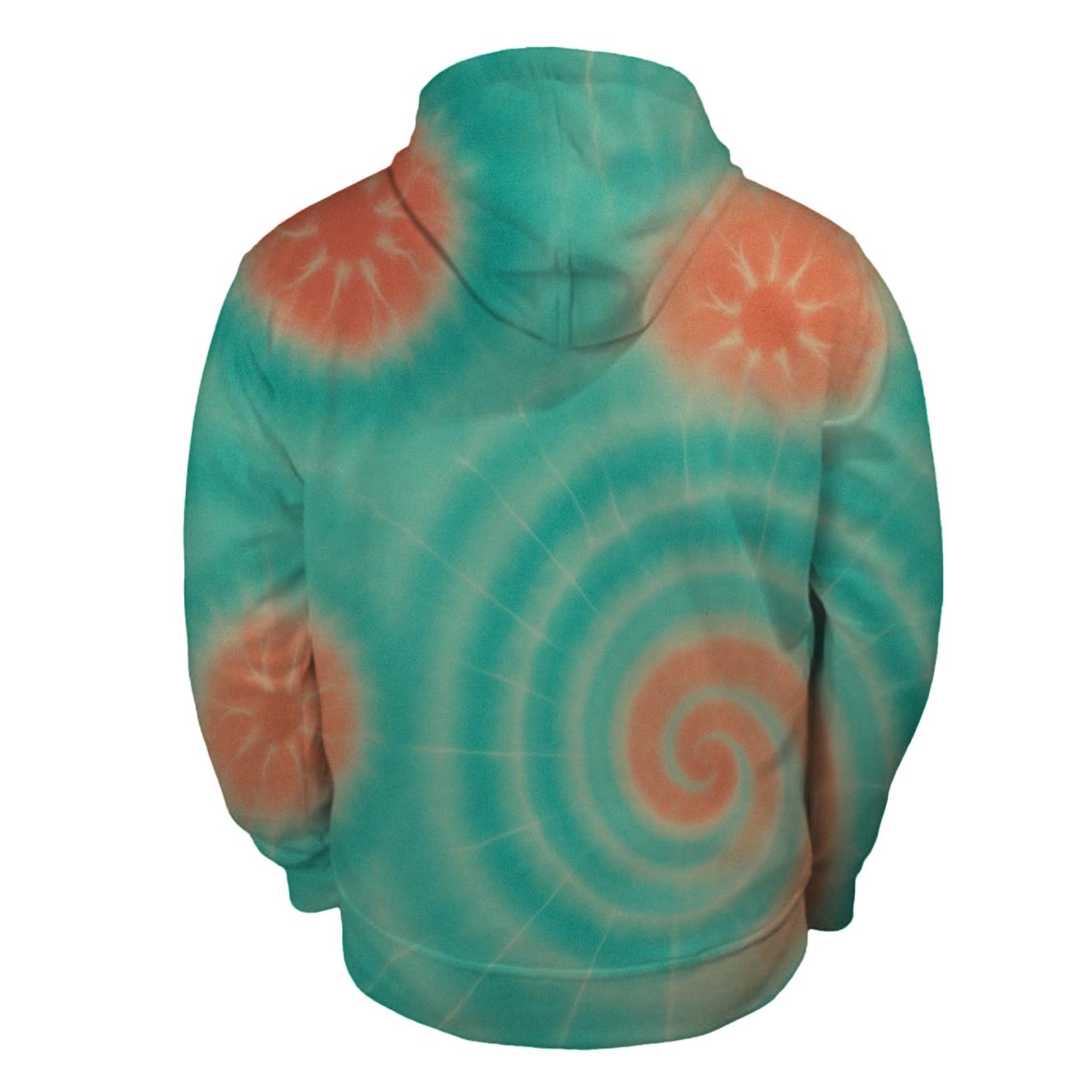 Solar Spiral Kumo Panel graphic hoodies