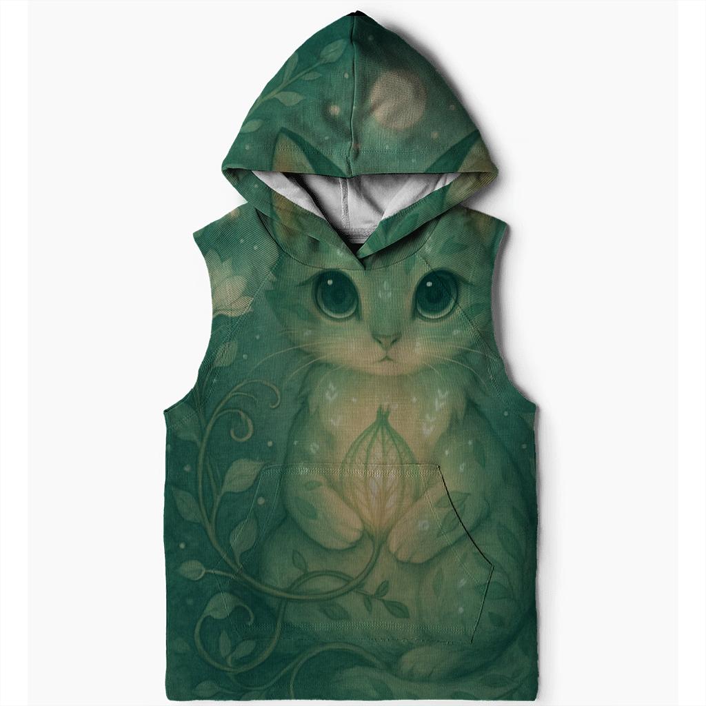 Botanical Guardian Kitten hoodie trends