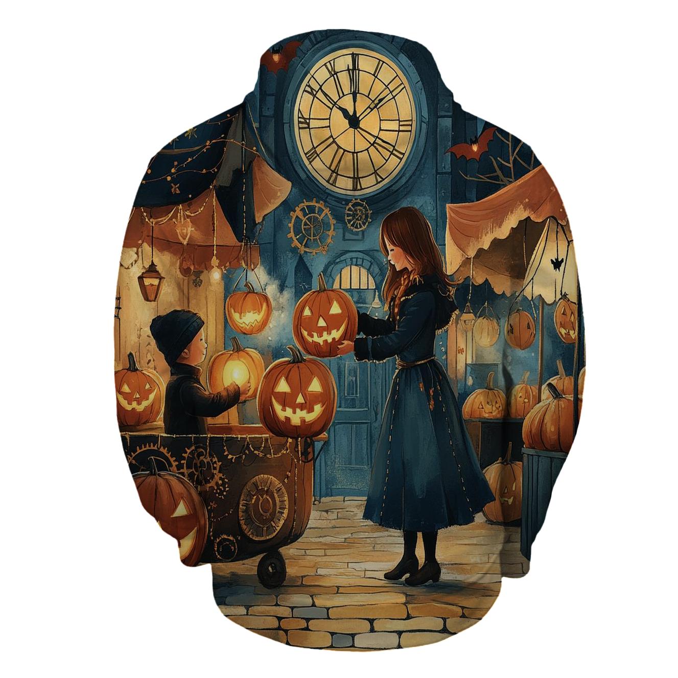 Lantern Market Of Clockwork Pumpkins hoodie styles