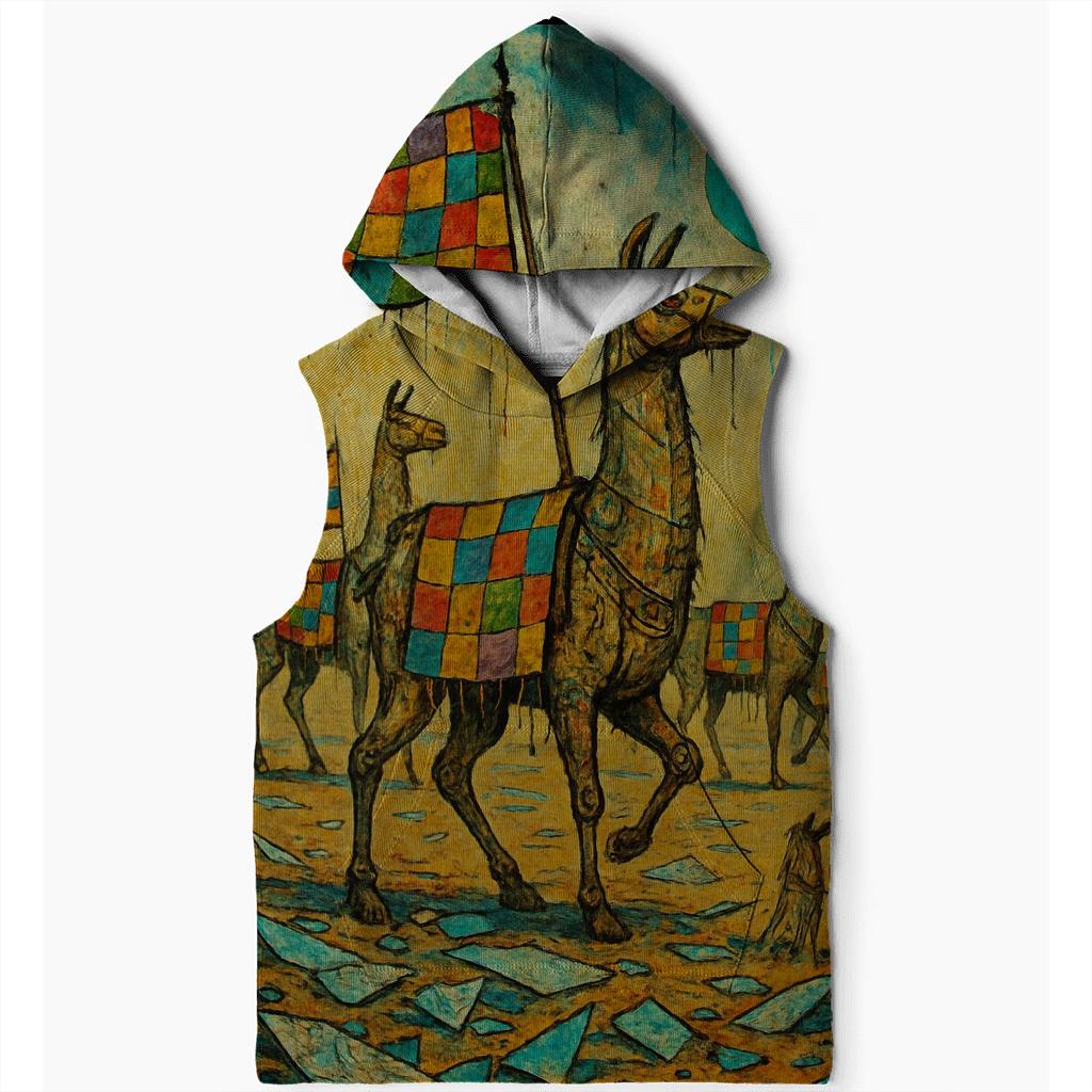 Clockwork Llama Parade printed hoodies