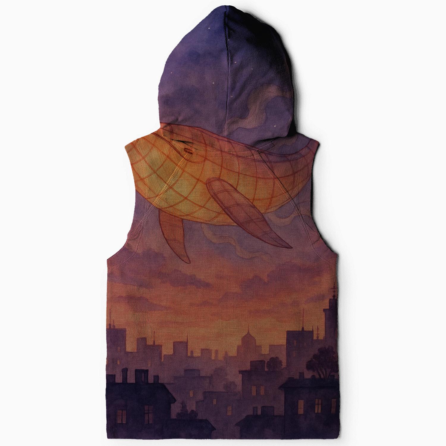 Lantern Whale Skyline hoodie designs