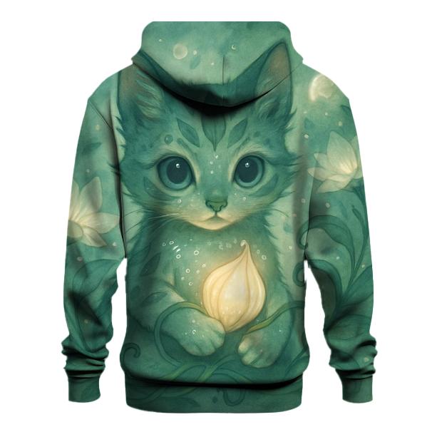 Botanical Guardian Kitten hoodie designs