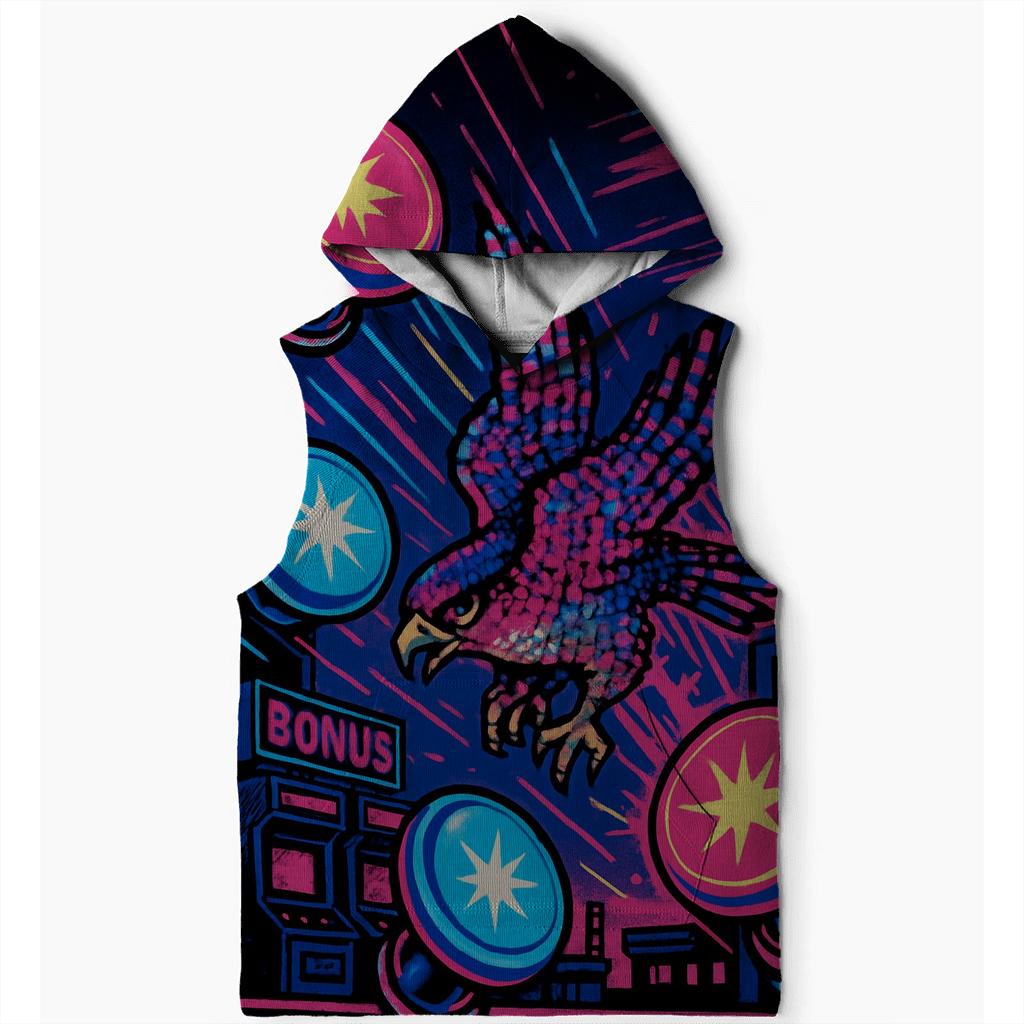 Midnight Arcade Falcon designer hoodies