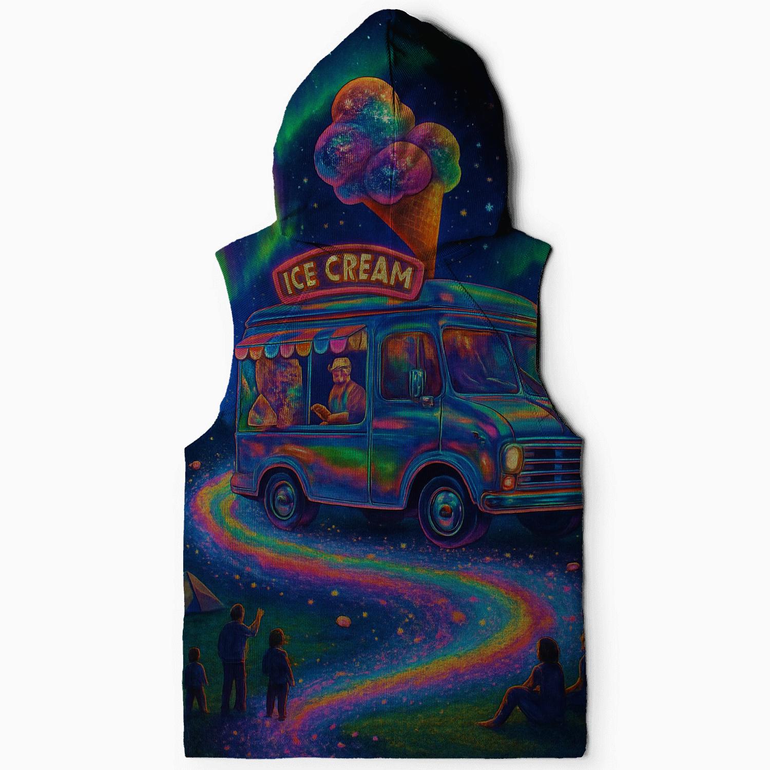 Starline Ice Cream Van graphic hoodies