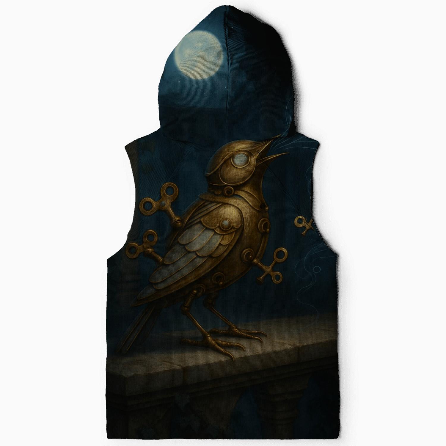 Clockwork Nightingale printed hoodies