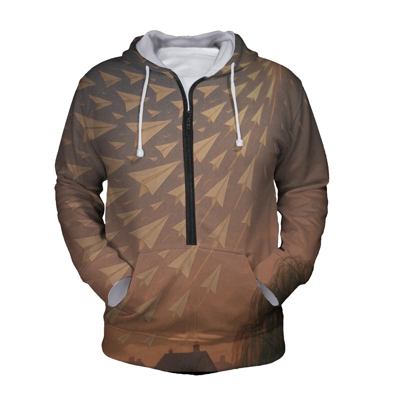 Paper Plane Constellation heavyweight hoodies