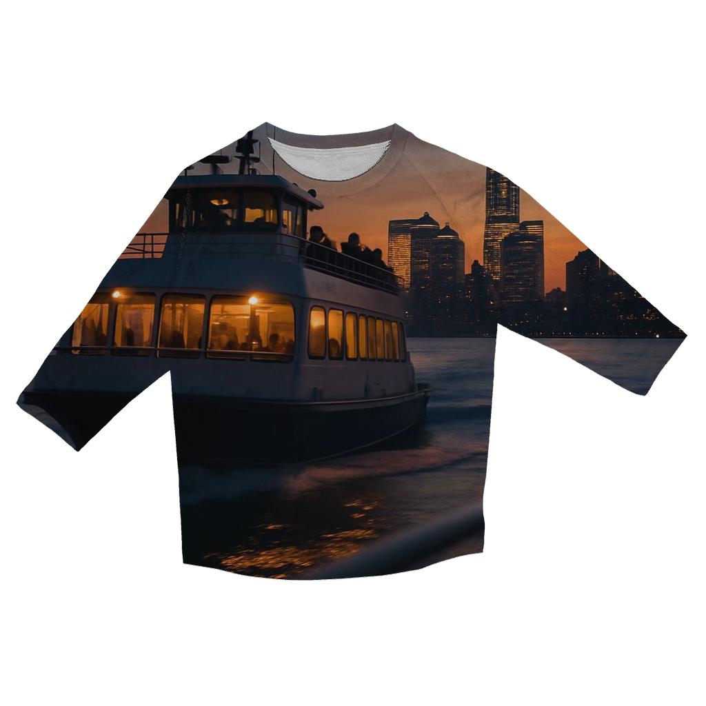Hudson Twilight Labor Day Commute designer 3/4 sleeve blouses