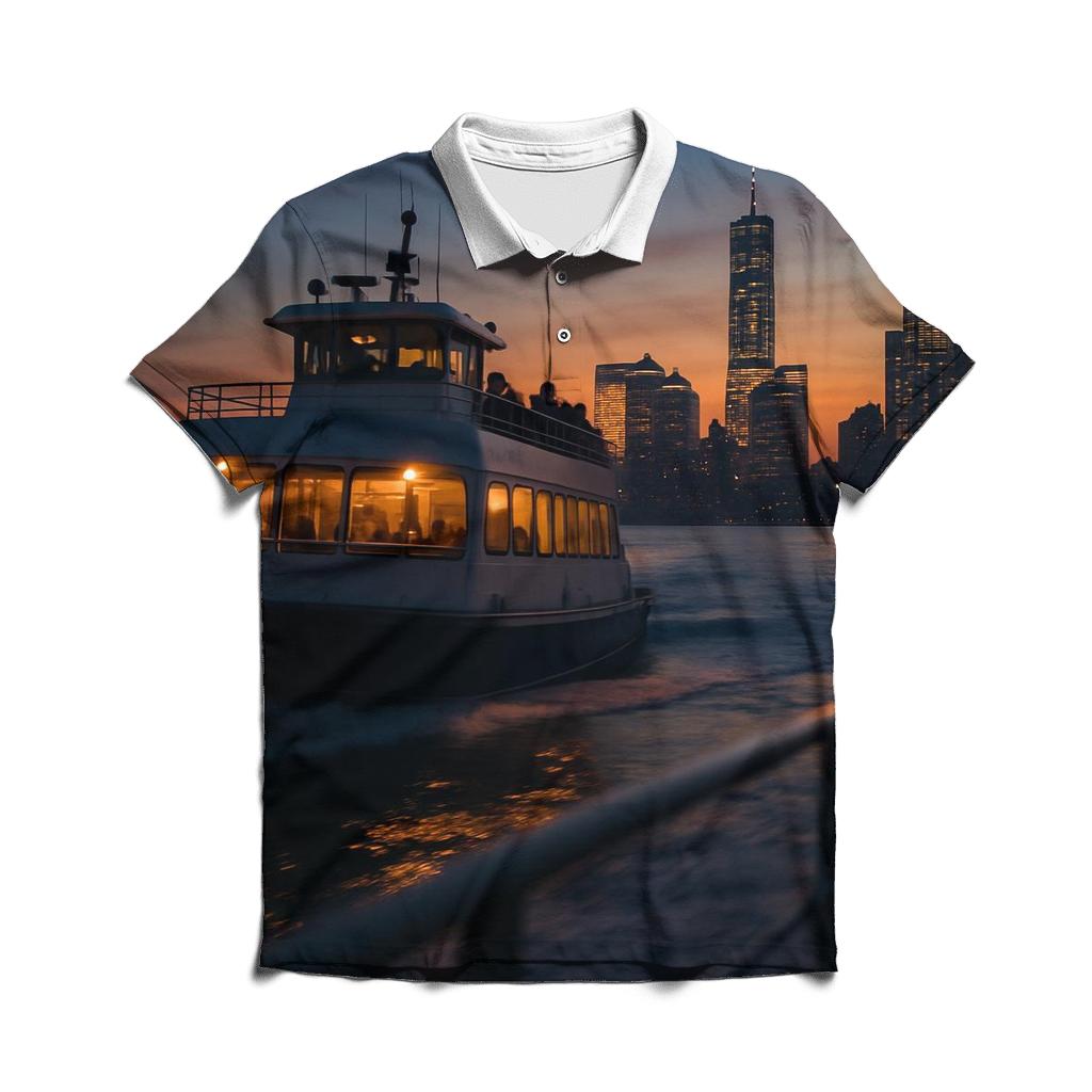 Hudson Twilight Labor Day Commute casual sports polo shirts