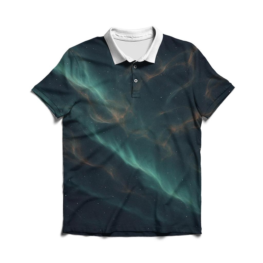 Auroral Filament Harvest casual sports polo shirts