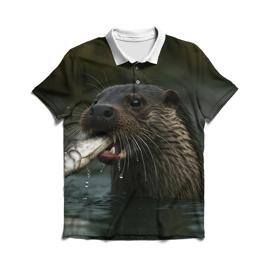 Estuary Surge Otter stylish collar polo tees