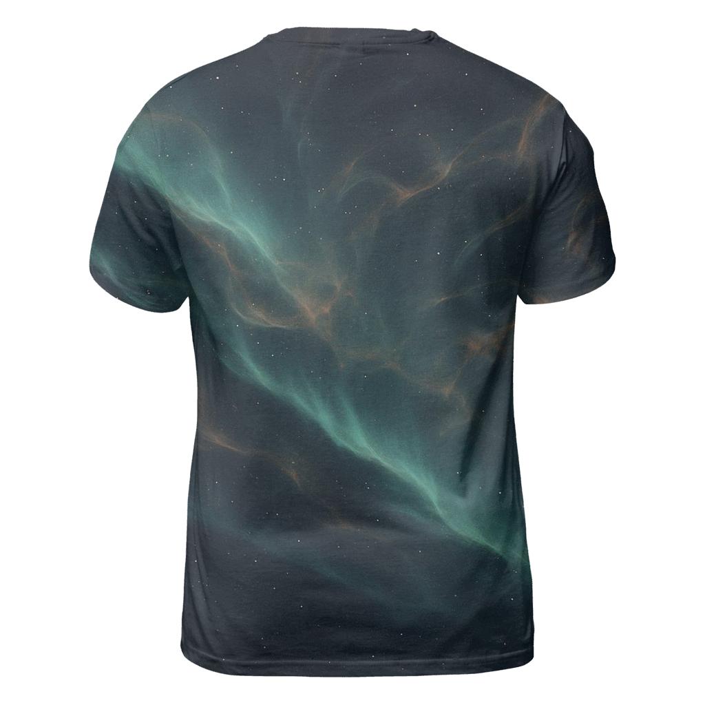 Auroral Filament Harvest trendy printed shirt styles