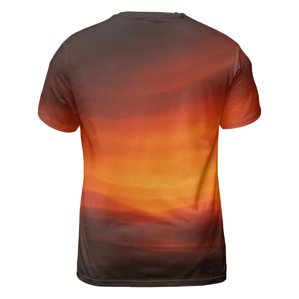 Molten Horizon Flow designer pattern shirts