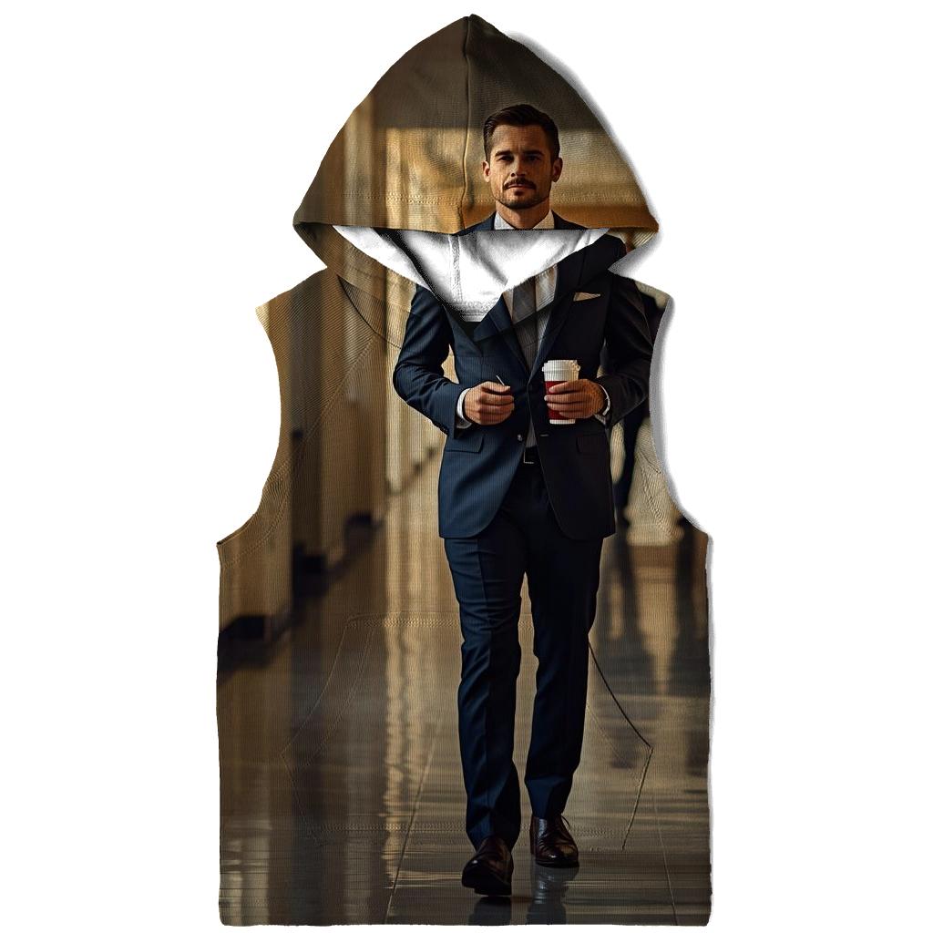 Lecture Corridor Reflection graphic hoodies