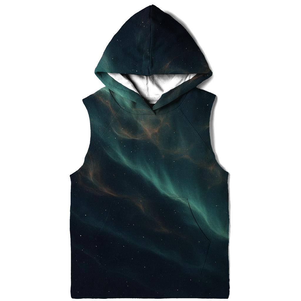 Auroral Filament Harvest printed hoodies