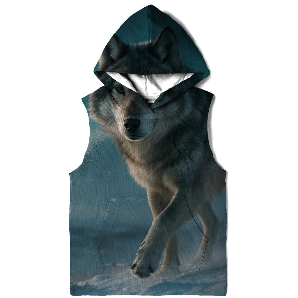 Auroral Alpha Wolf At Tundra Ridge hoodie trends
