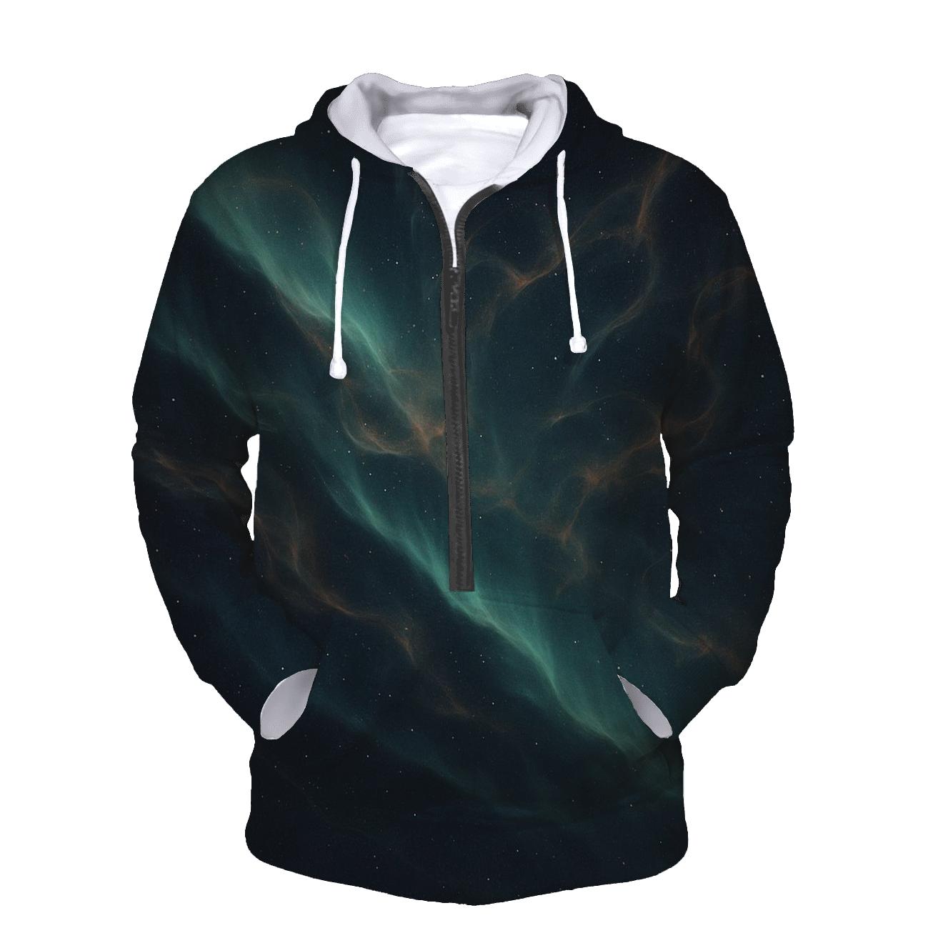 Auroral Filament Harvest lightweight hoodies