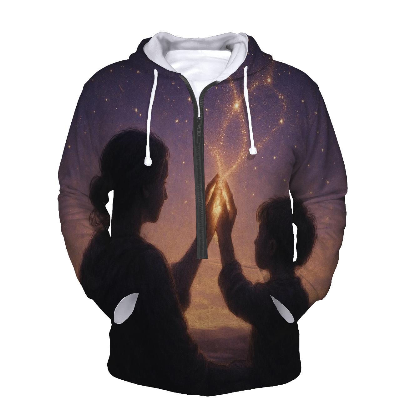 Constellation Of Her Hands embroidered hoodies