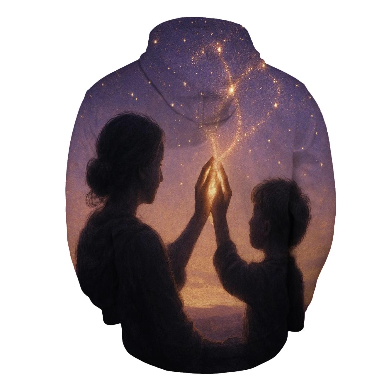 Constellation Of Her Hands embroidered hoodies