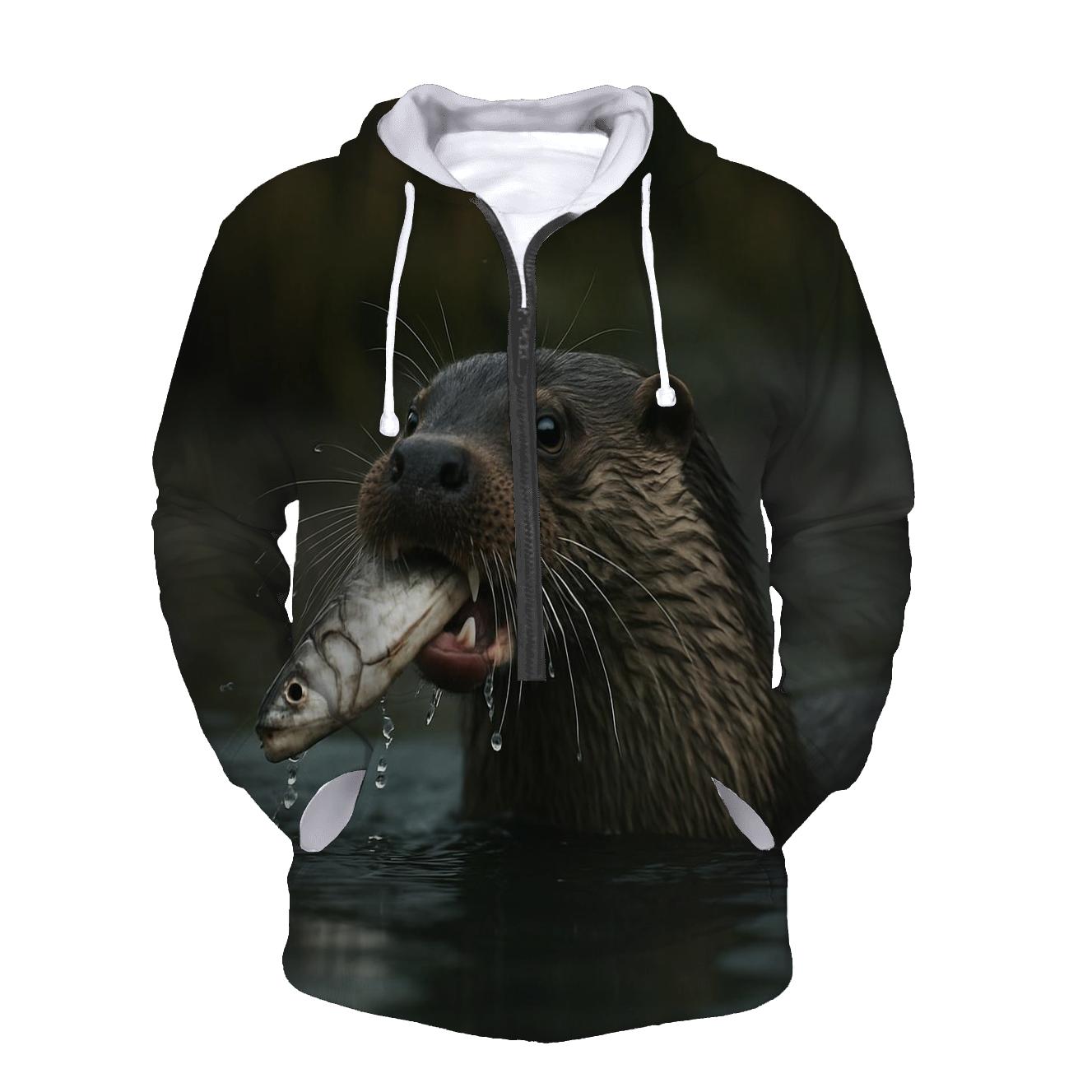Estuary Surge Otter premium hoodies
