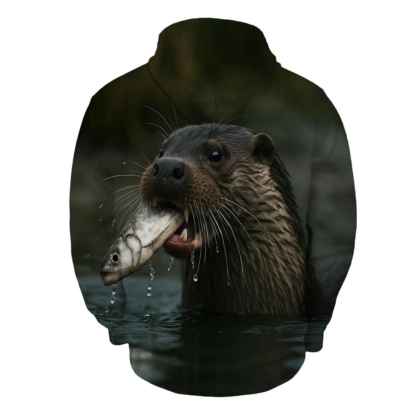 Estuary Surge Otter premium hoodies