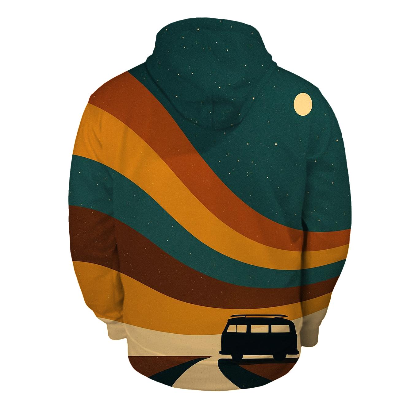 Starlit Groove Stripes heavyweight hoodies