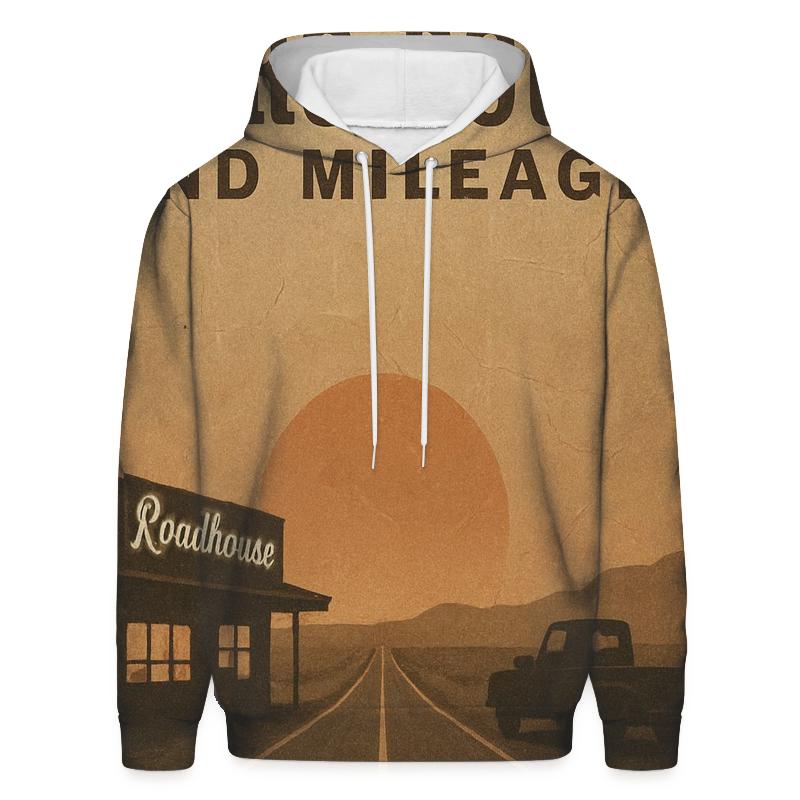 Sunset Highway Roadhouse Poster hoodie trends