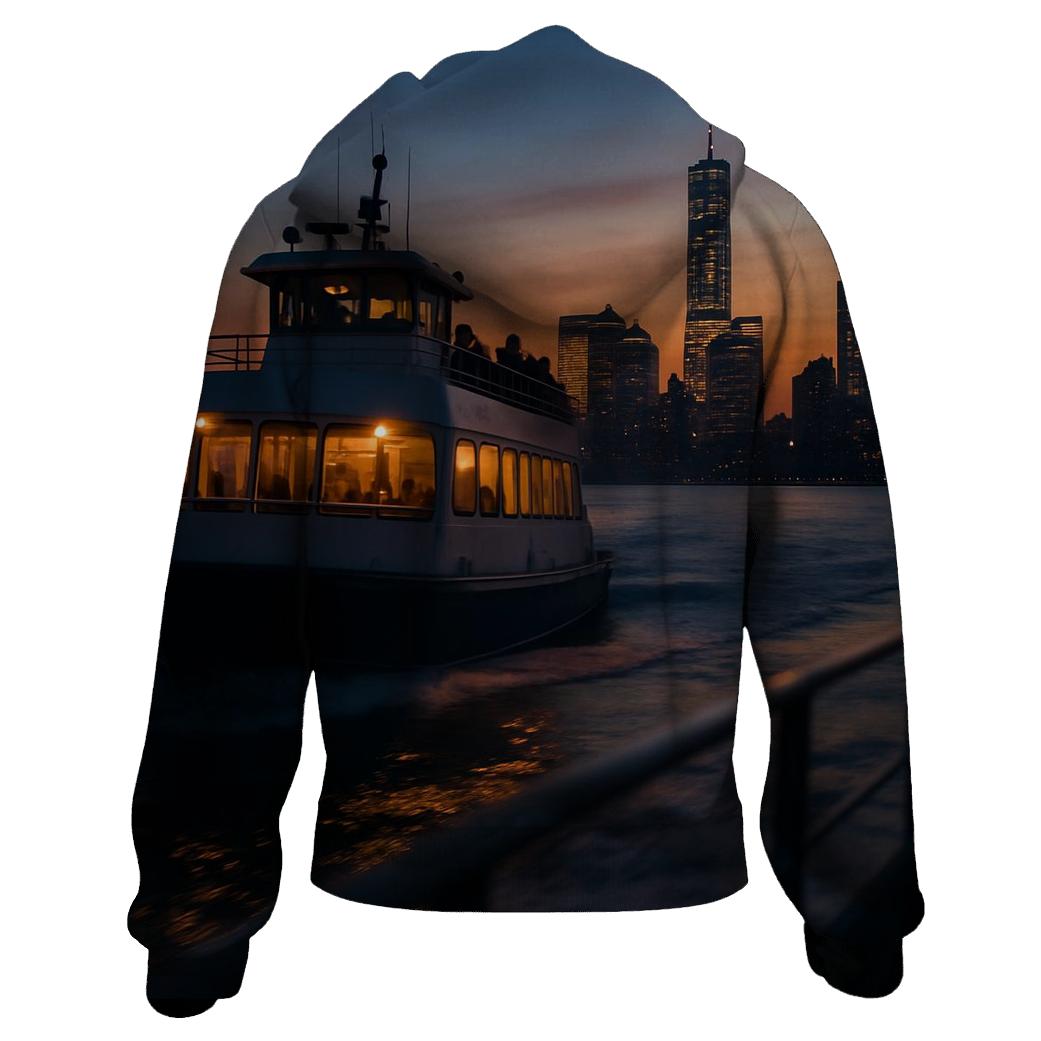 Hudson Twilight Labor Day Commute zip-up hoodies