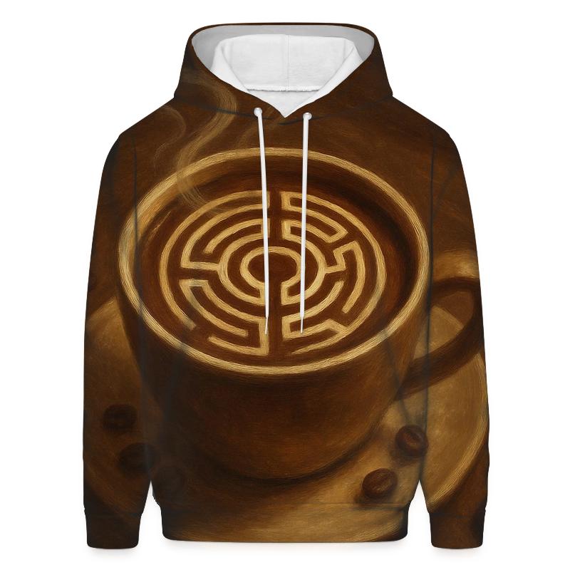 Latte Labyrinth custom hoodies