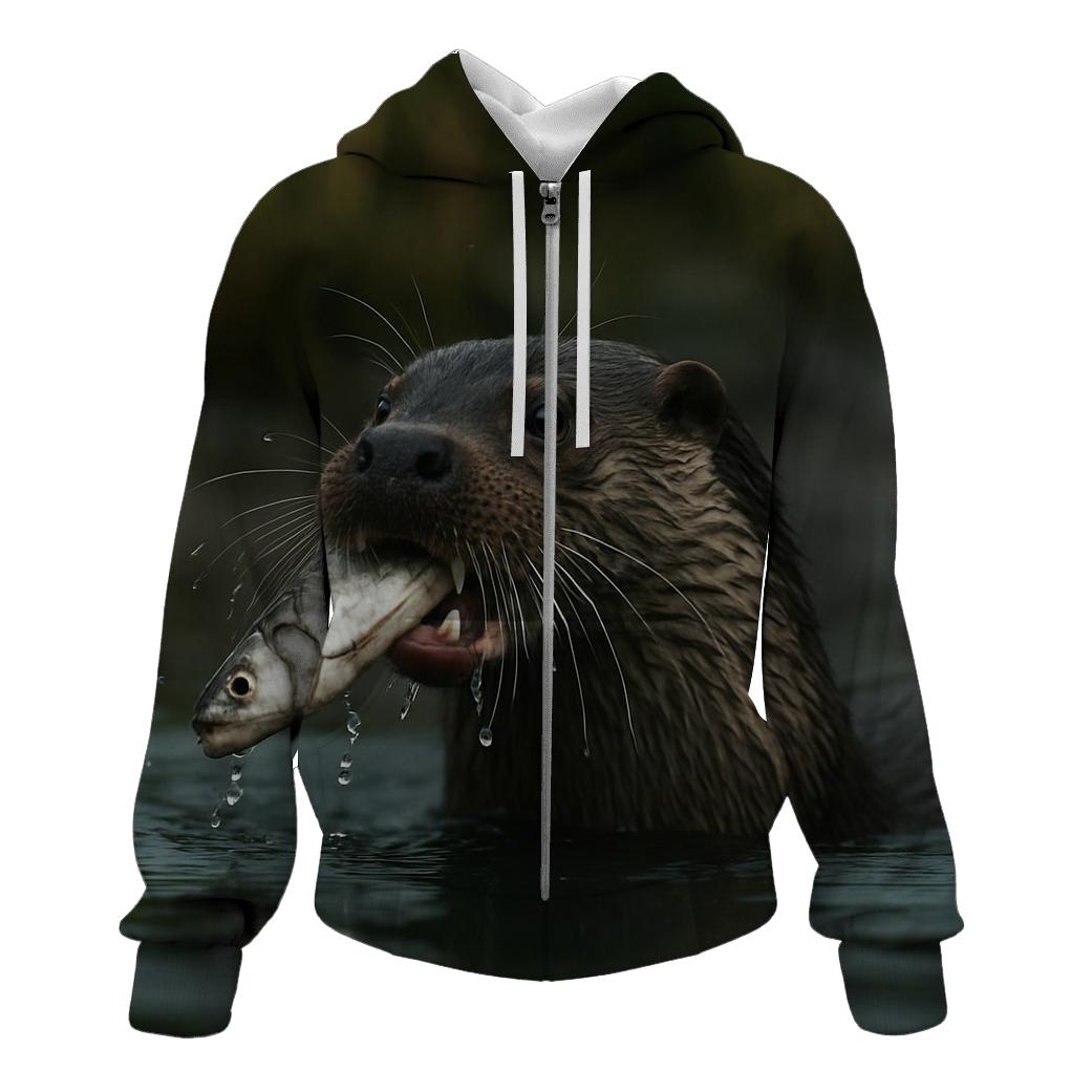 Estuary Surge Otter premium hoodies